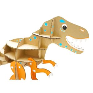 Игрушка из картона «Домашний динозавр.